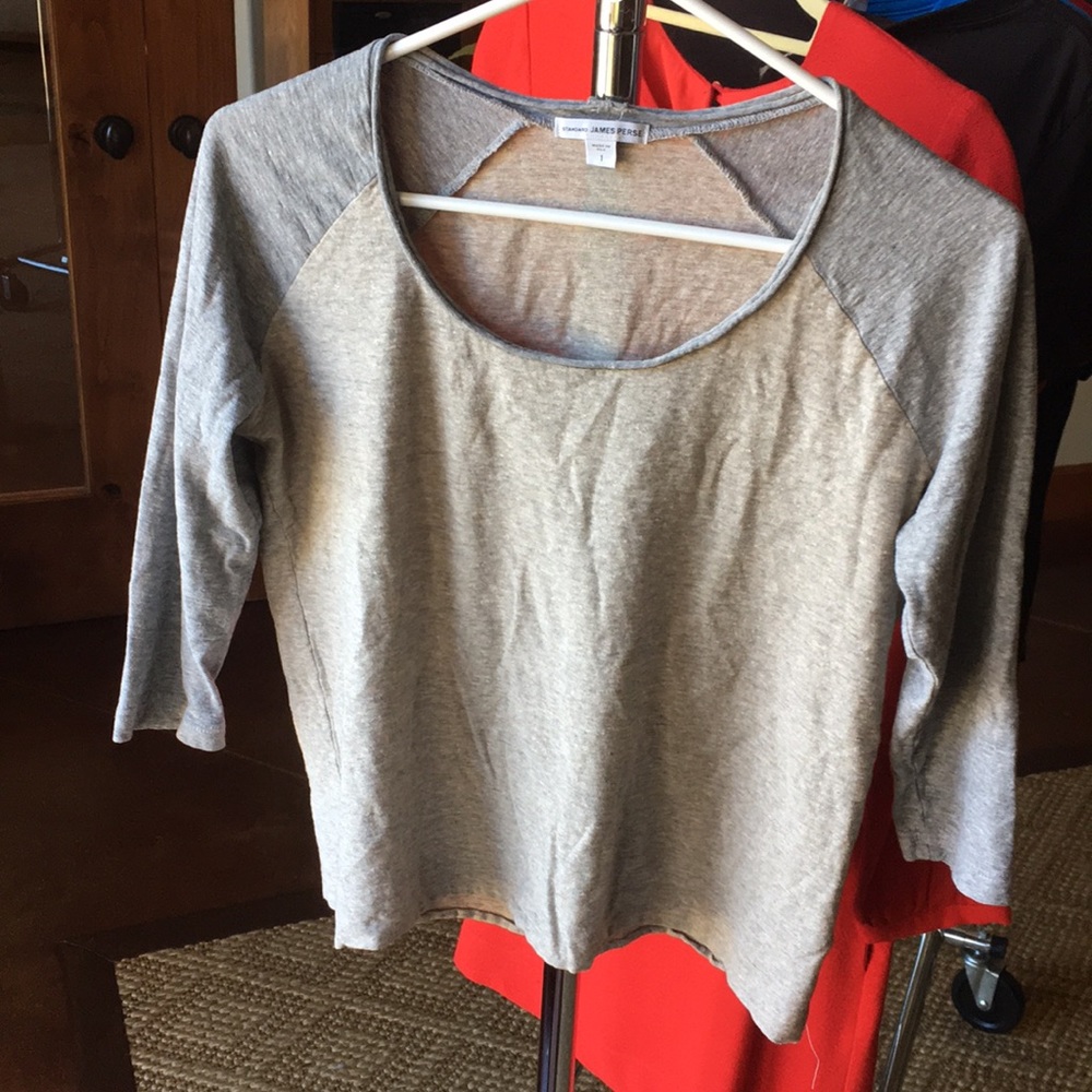 James Perse 3/4 sleeve shirt